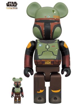 MEDICOM TOY メディコムトイ BE RBRICK BOBA FETT ベアブリック ボバ フェット 400％ MEDICOM TOY EXHIBITION 22 開催記念商品 古着