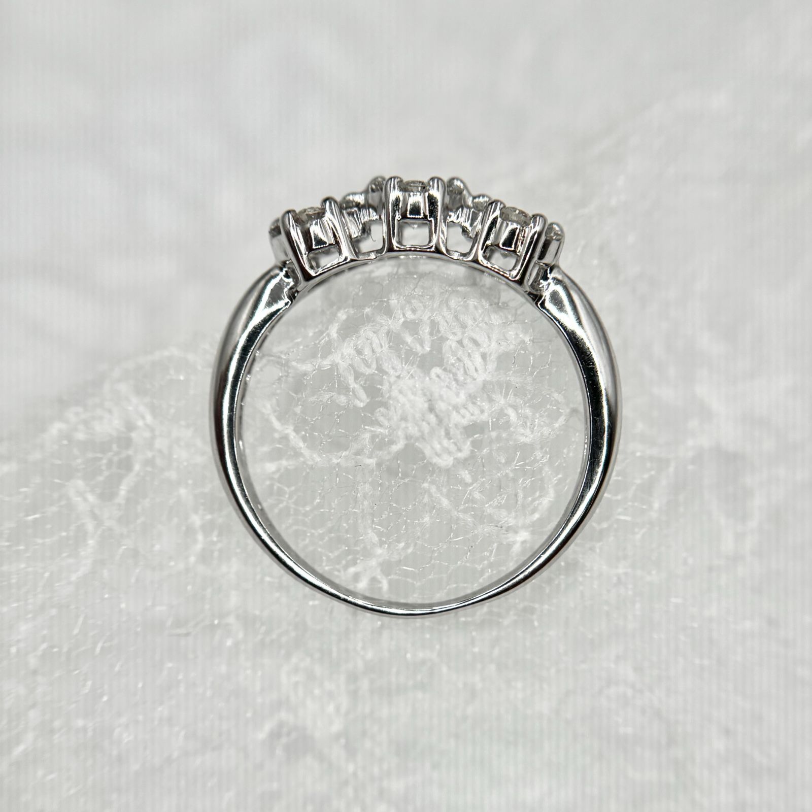 ダイヤモンド/0.51ct リング K18WG 13.5号 I3167 ダイヤモンド/0.51ct リング K18WG 13.5号 I3167 - メルカリ