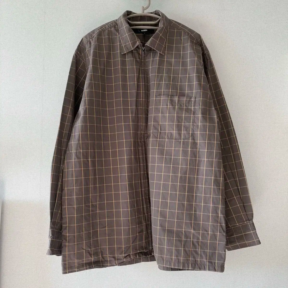 BEAMS BEAMS(ビームス) コットン シャツ ジップアップ （ L ）