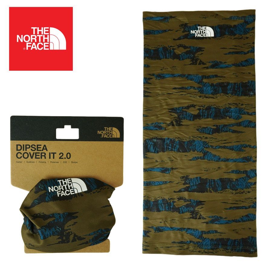 【クリックポスト発送】 ノースフェイス THE NORTH FACE 男女兼用 バンド フェイスマスク DIPSEA COVER IT 2.0 BASE GAITER ジプシー カバーイット2.0 ベース げいたー カモプリント ヘッドバンド ビーニー