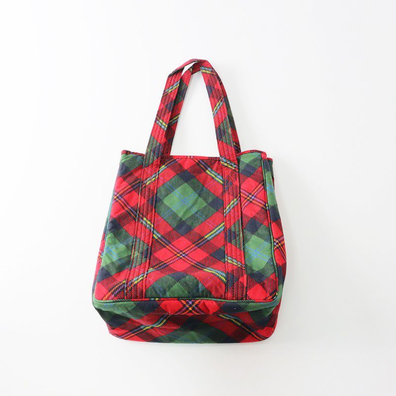 RALPH LAUREN ポロラルフローレン ハンドバッグ タータンチェック ポロラルフローレン s39 トートバッグ タータンチェック 緑 PVC