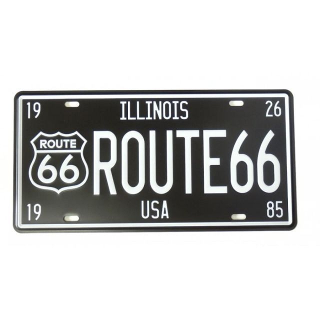 ロードサイン　ルート66 ルート66 R66 ライセンスプレート ナンバープレート アイアン サーフ