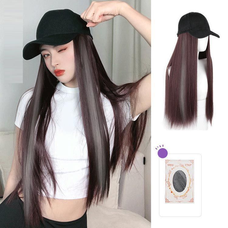帽子一体型ウィッグ 個性派ブレイズヘアグラデーションヘア ブレイズウィッグ・特殊ヘアー|ポニーテールウィッグ通販店なら