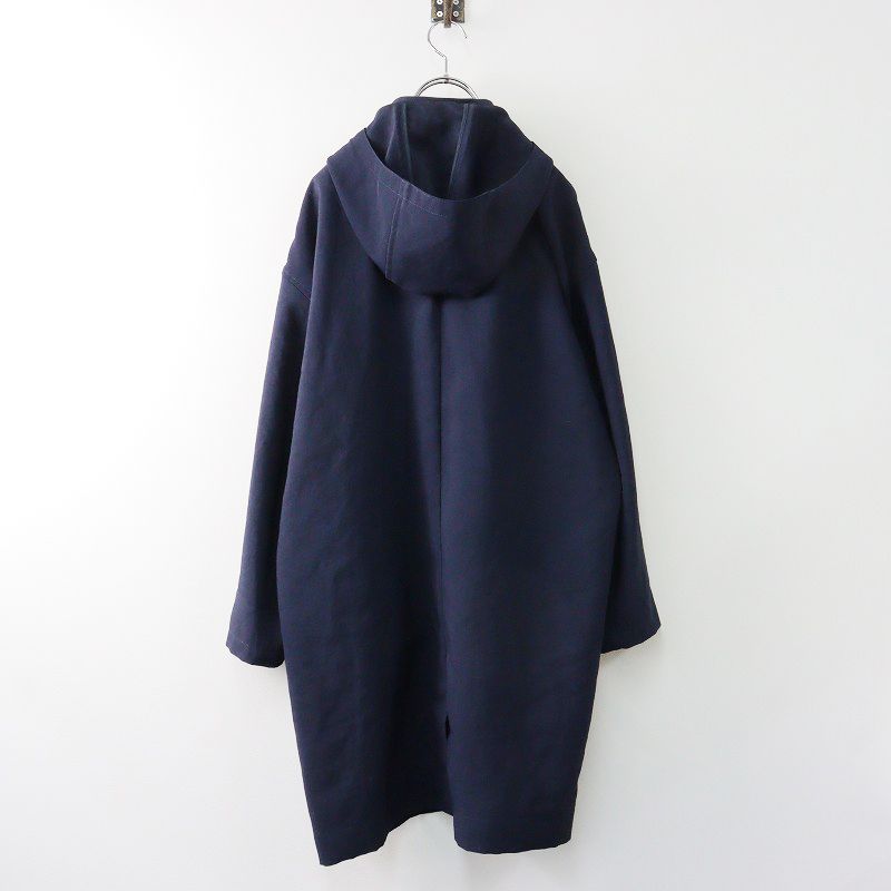 専用 ミナペルホネン rain friends コート　ネイビー ミナペルホネン mina perhonen rain friends 撥水加工 フード付き