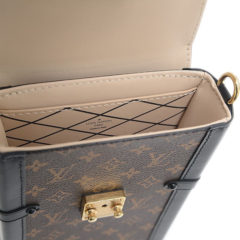 ルイ・ヴィトン モノグラム ポシェットトランク ヴェルティカル スマホ  