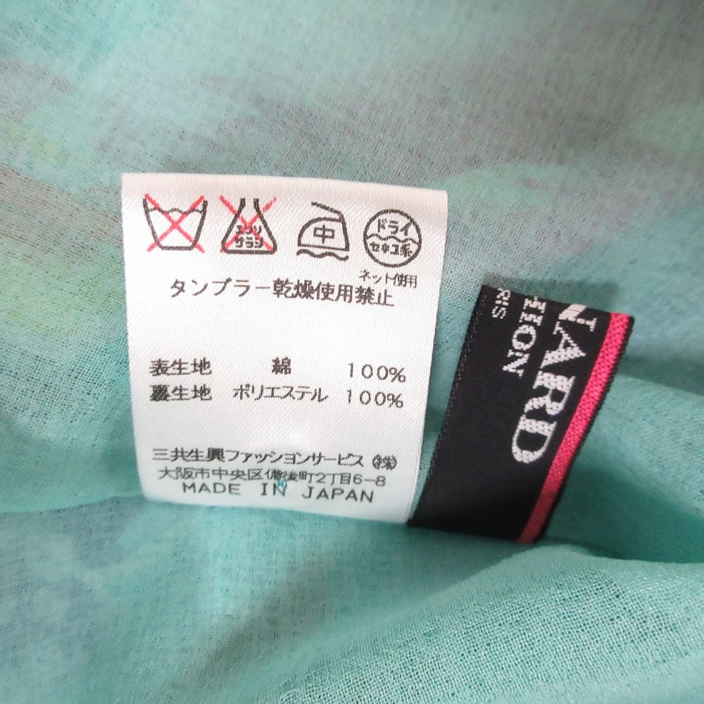 新品同様 LEONARD レオナール フラワープリント ショートスリーブ  