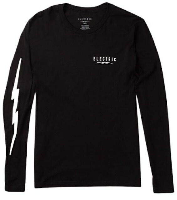 Electric Undervolt L/S T-Shirt Black XL Tシャツ 送料無料