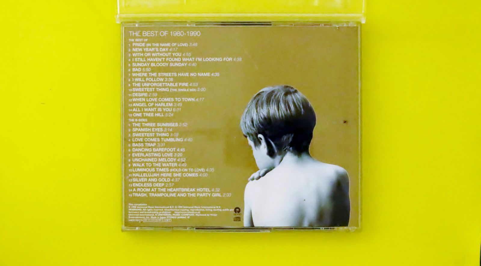 国内盤CD☆ユーツー/U2□ ザ・ベスト・オブ U2 1980-1990(限定盤