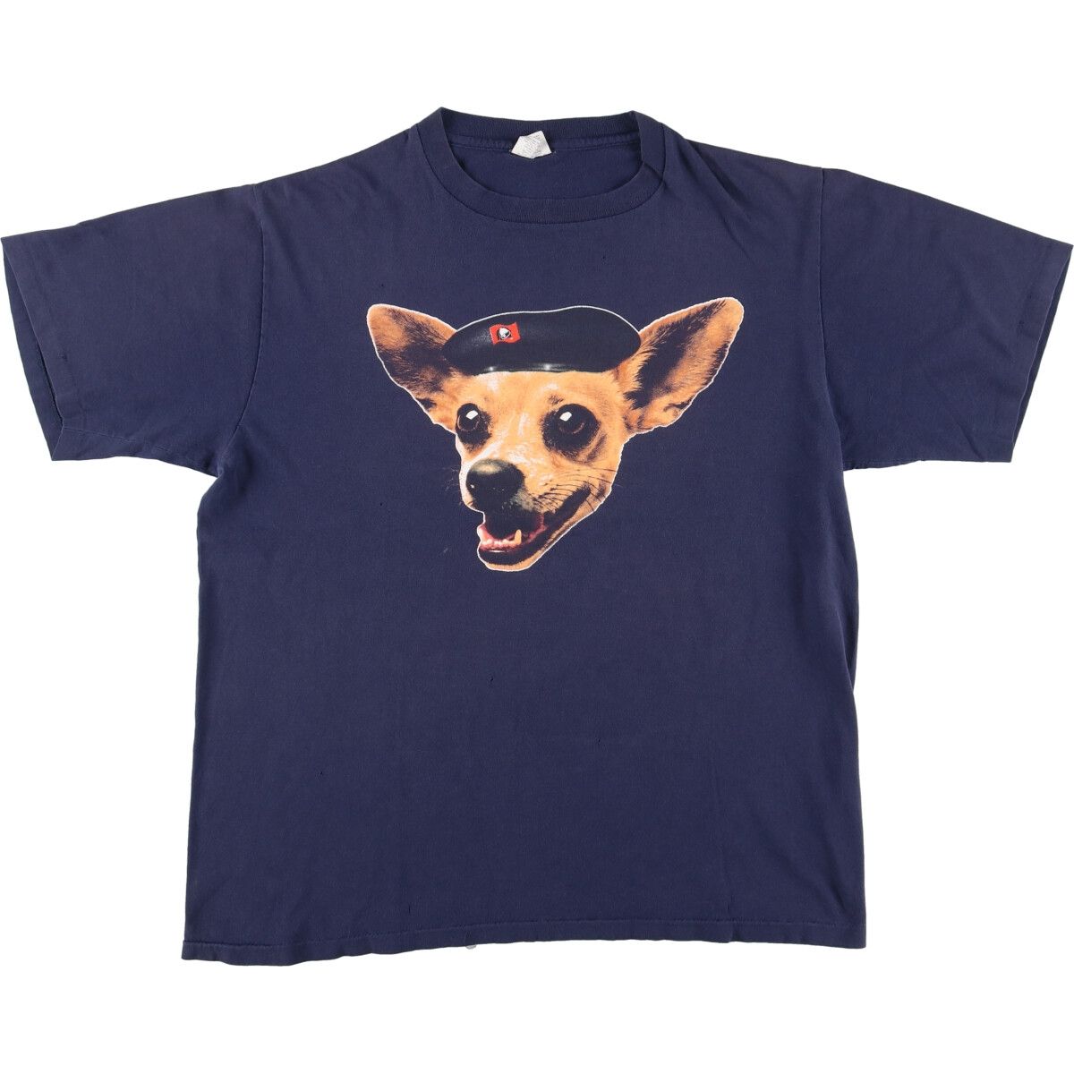 古着 90年代 IN ADVANCE TACO BELL タコベル 犬柄 アドバタイジングT 