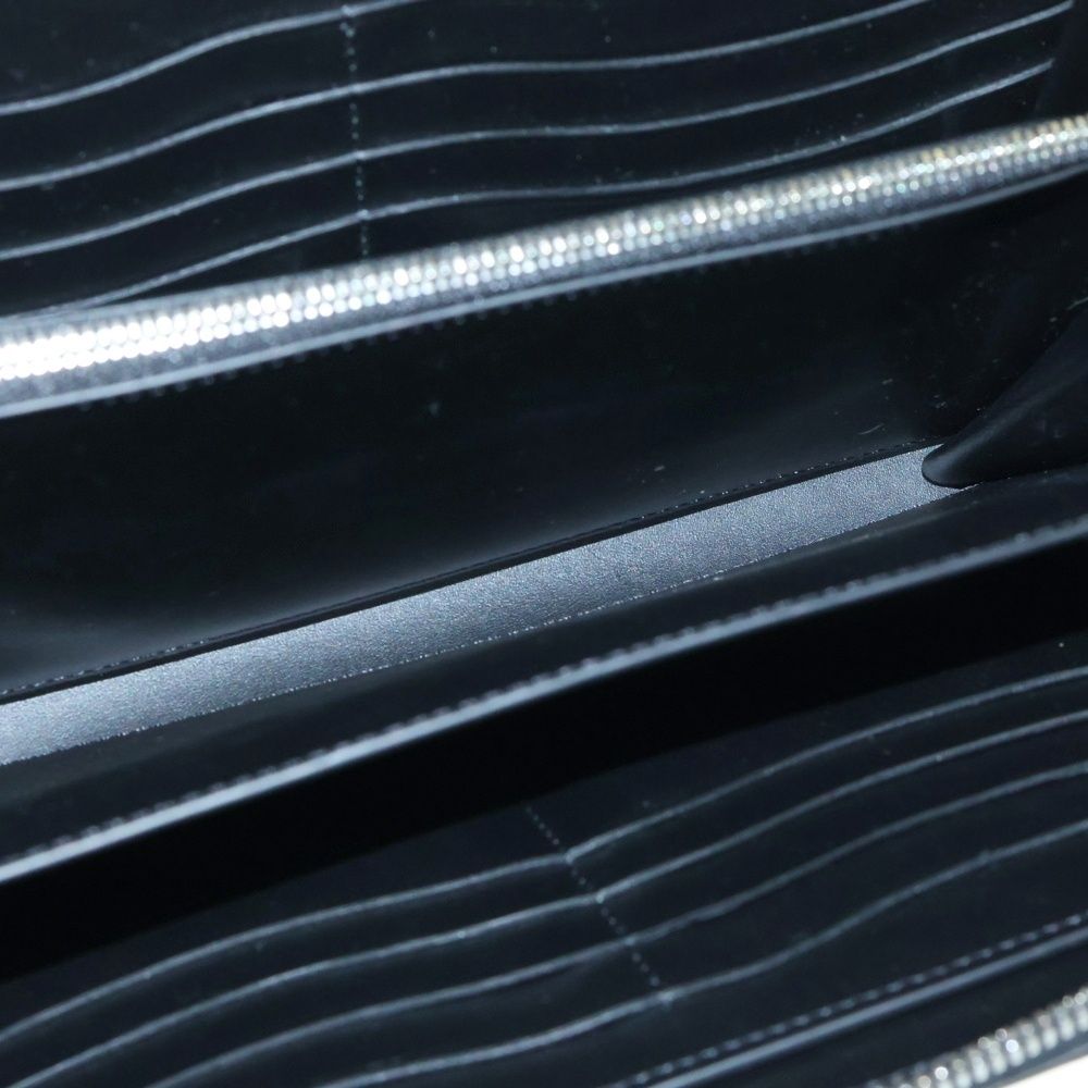 Berluti ベルルッティ カリグラフィー クラッチバッグ セカンドバッグ オーガナイザー グリーン×グレー レザー DECORATOM_COM_BR