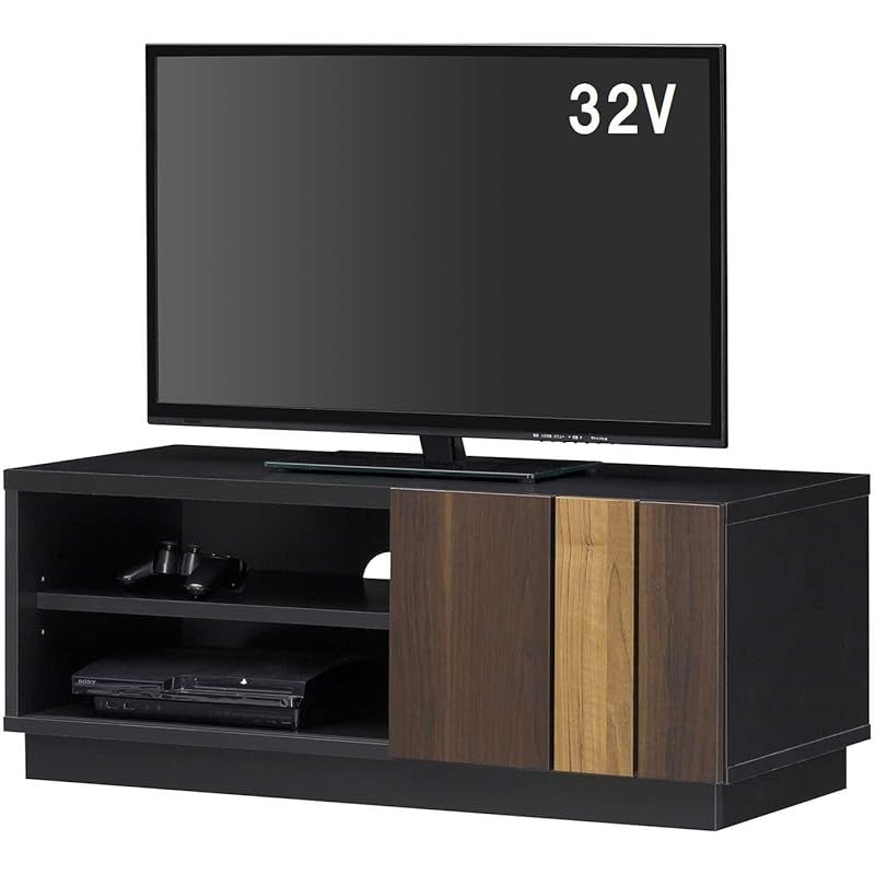 白井産業 SHIRAI ティレスタ テレビ台 ブラック TL1-3590SD BK 0