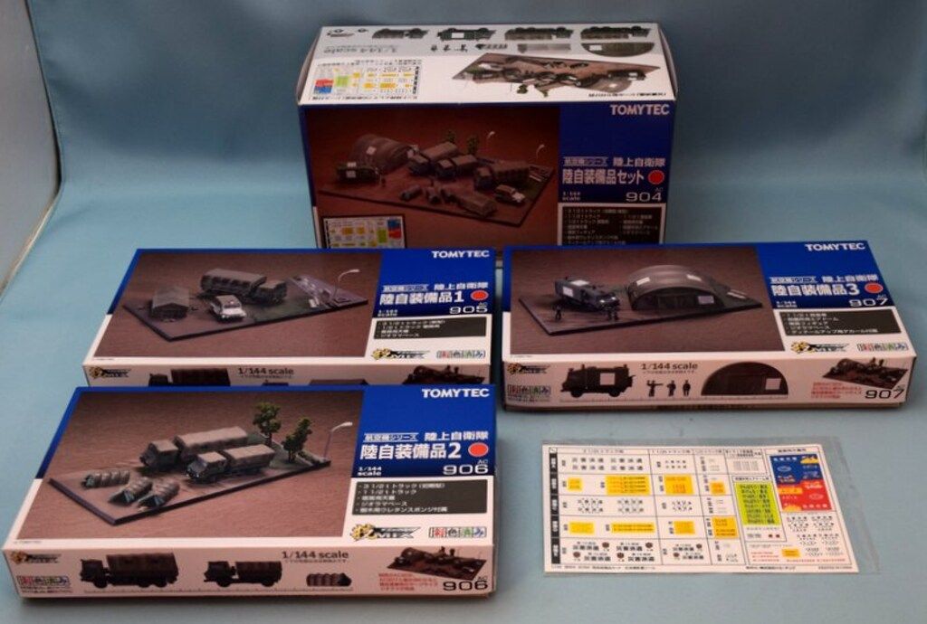 技MIX☆トミーテック☆陸上自衛隊 装備品セット AC904☆プラモデル Amazon | トミーテック 技MIX AC904 陸自装備品セット