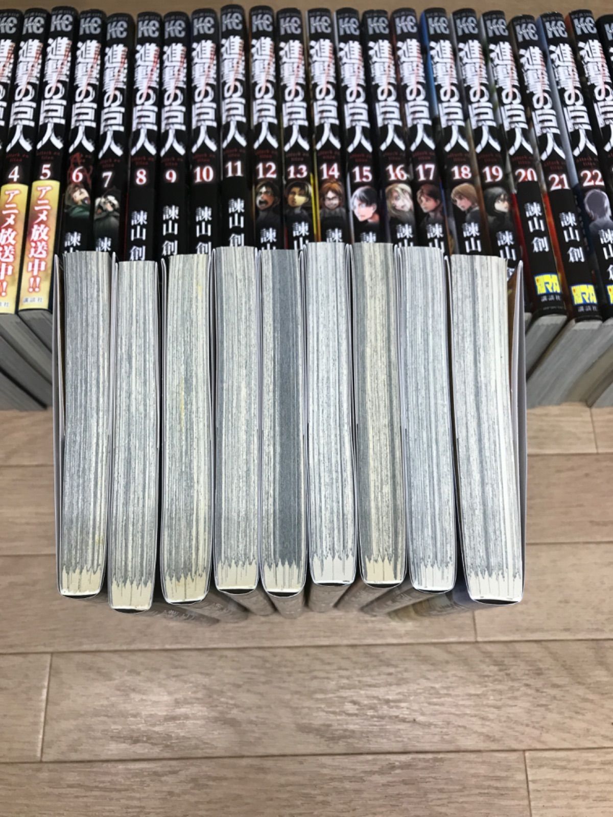 ☆①進撃の巨人 1巻～34巻 全巻セット 諌山創《HU21A》 - メルカリ