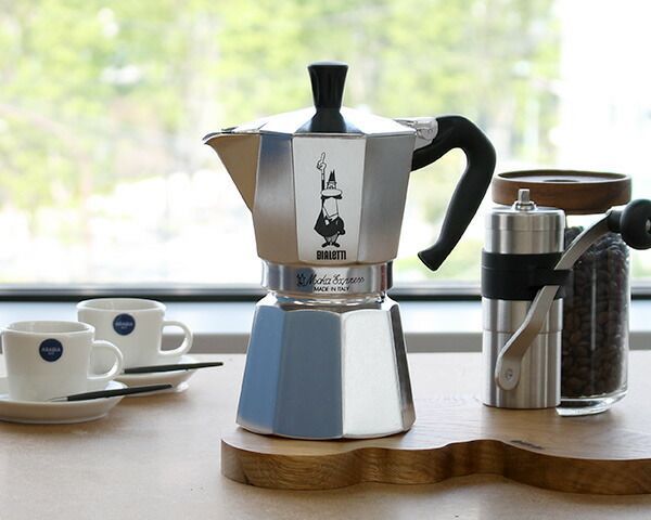BIALETTI ビアレッティ モカエキスプレス 6カップ用 エスプレッソ コーヒーメーカー 直火 マキネッタ ギフト 結婚祝い プレゼント 贈り物