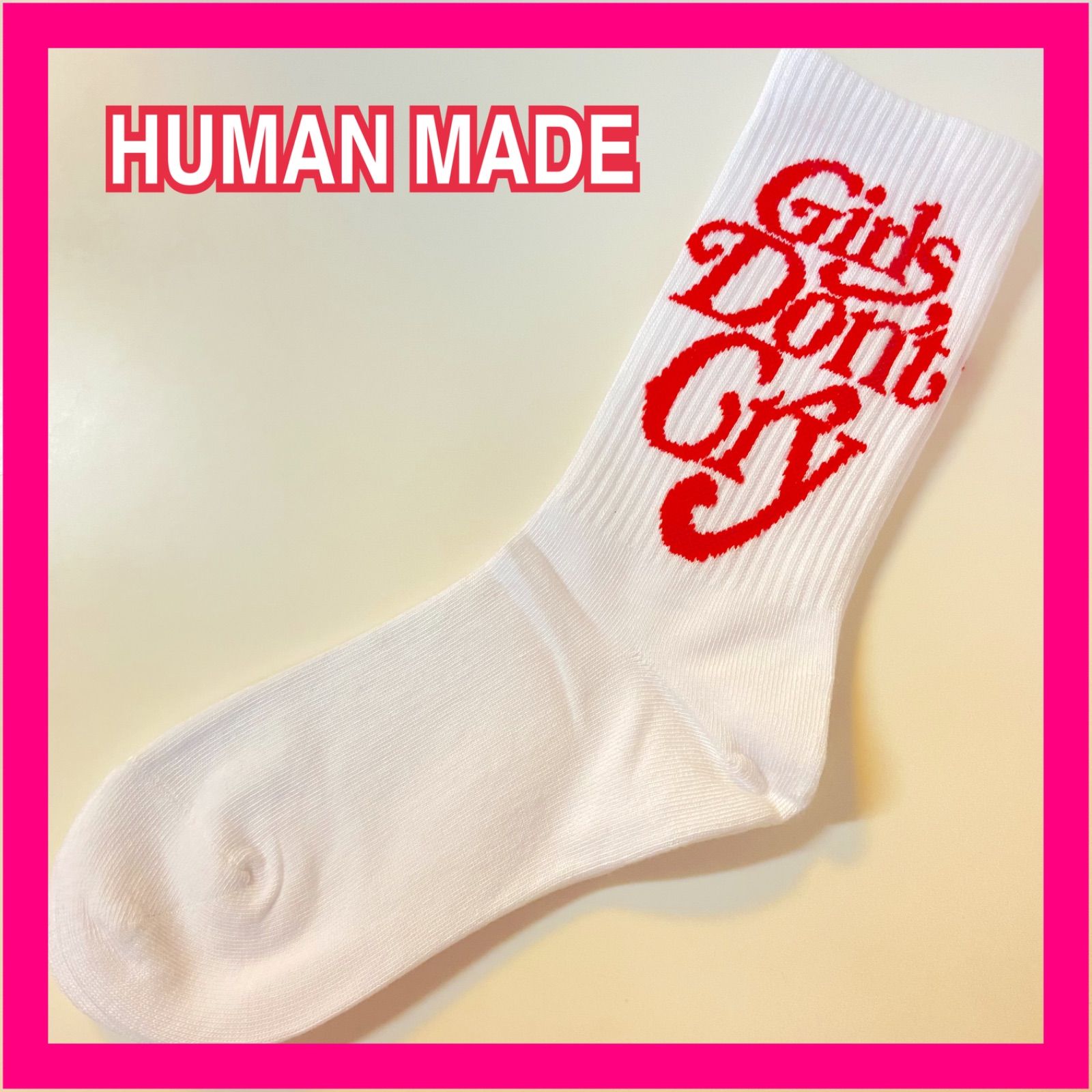 Human Made ヒューマンメイド Girls Don´t Cry ソックス-