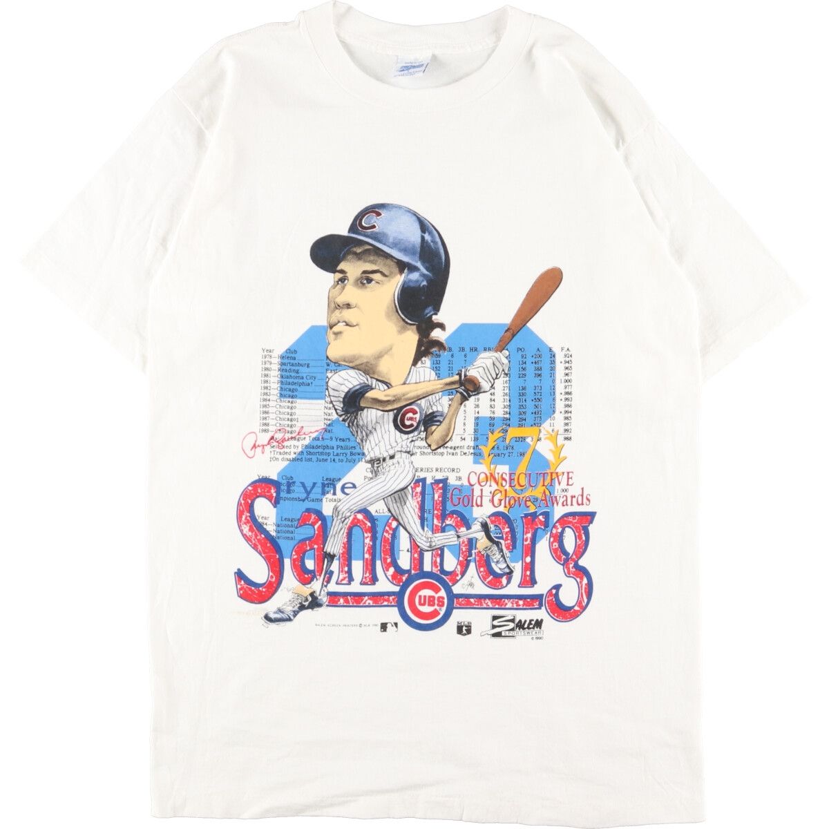 古着 90年代 SALEM SPORTSWEAR MLB CHICAGO CUBS シカゴカブス