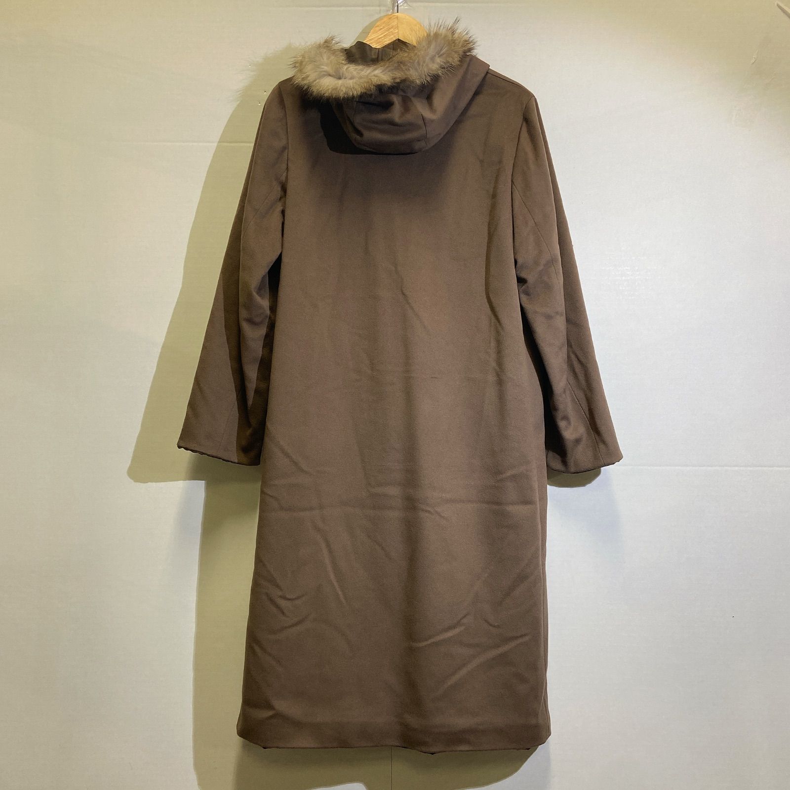 01T464☆ OTTIMO BRACCIO イタリア製 Aライン ロングコート 01T464 