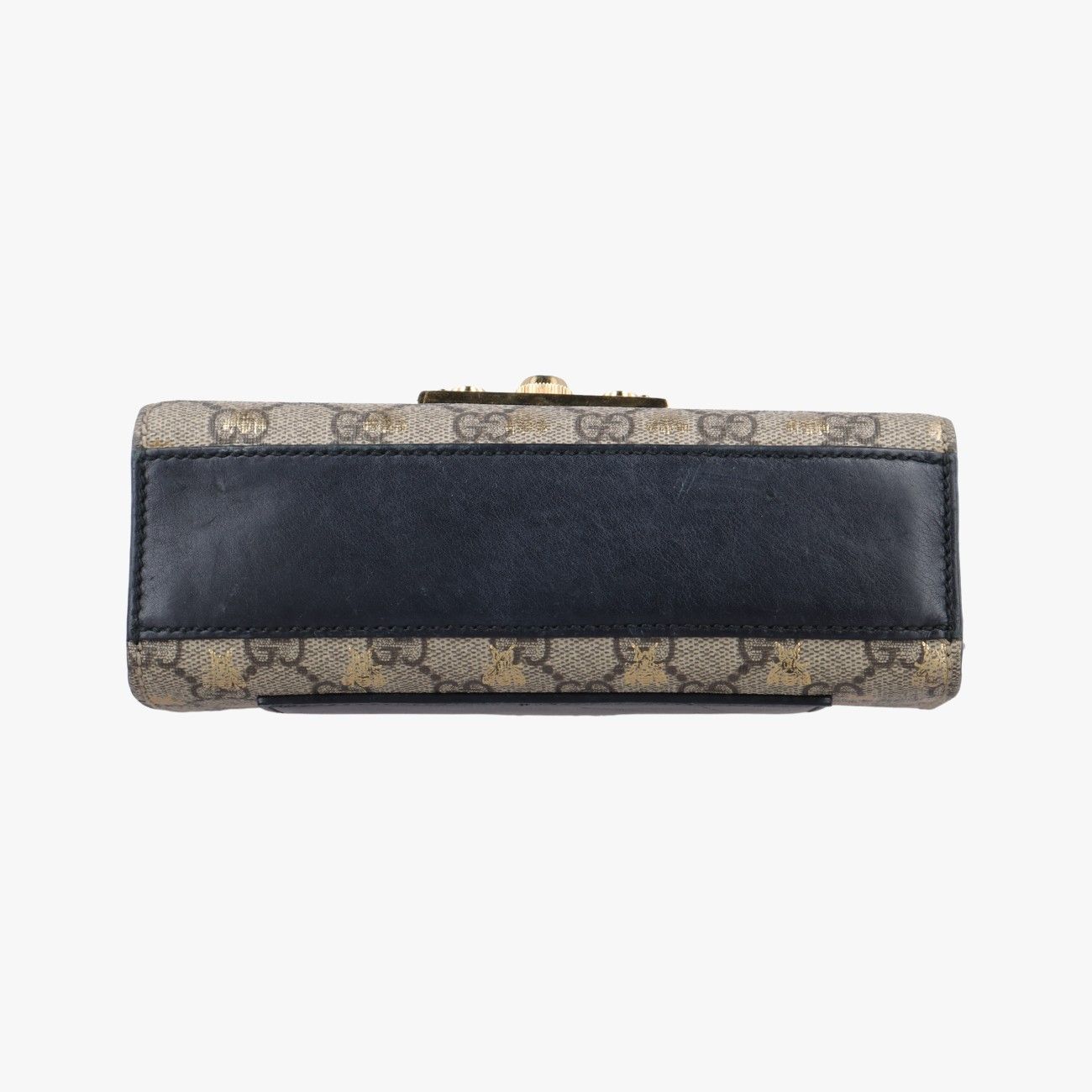 グッチGucciパドロックブラウンPVCコーティングキャンバス409487I030338852