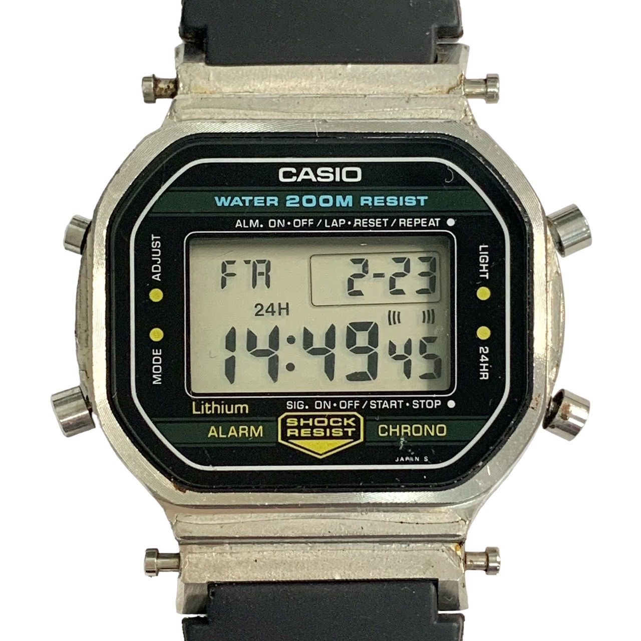 激レアヴィンテージ⭐️CASIOカシオ】 G-SHOCK/DW-5200 モジュール 240 スクリューバッグ 200M WATER  RESISTANT デジタル腕時計 生産終了モデル 稼働品です （AYA） - メルカリ