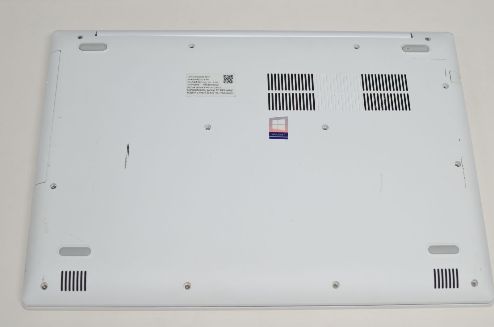 中古ノートPC Lenovo ideapad320-15IAP INTELCeleron N3350 Webカメラ