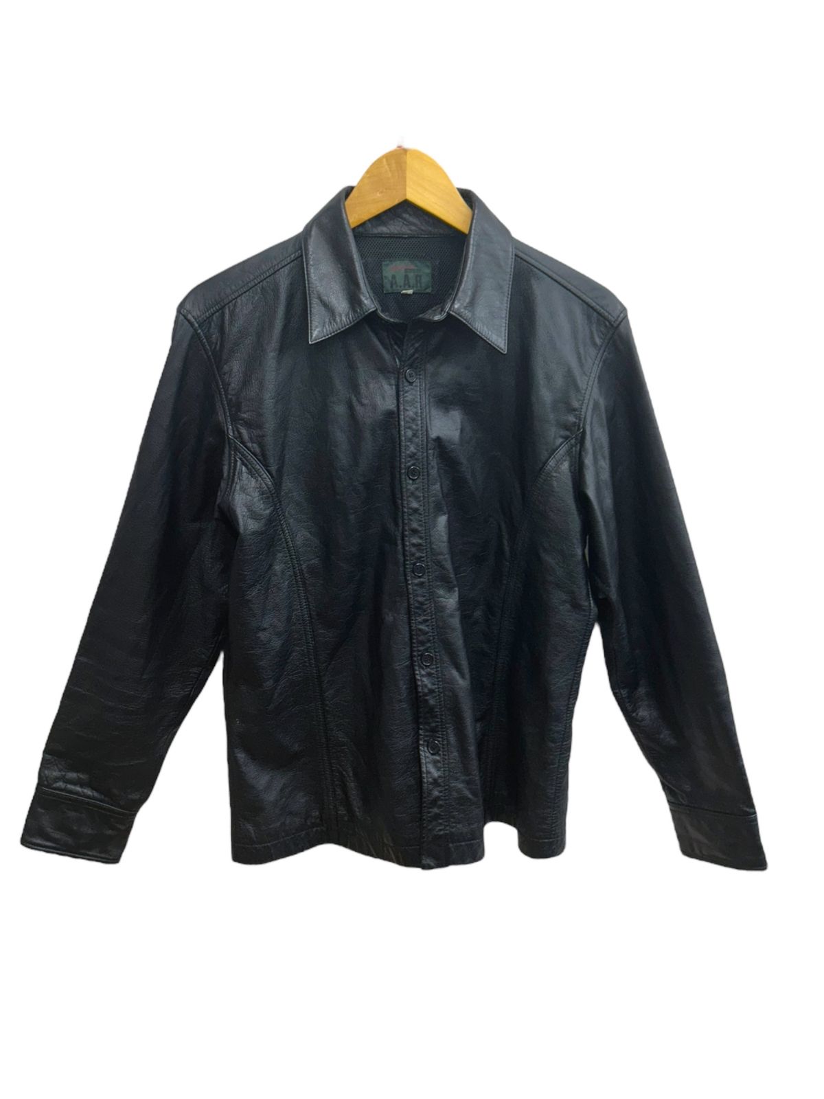 未使用 A.A.R yohji yamamoto レザージャケット 比較的美品 ヨウジヤマモト Durban AAR 牛革 レザージャケット