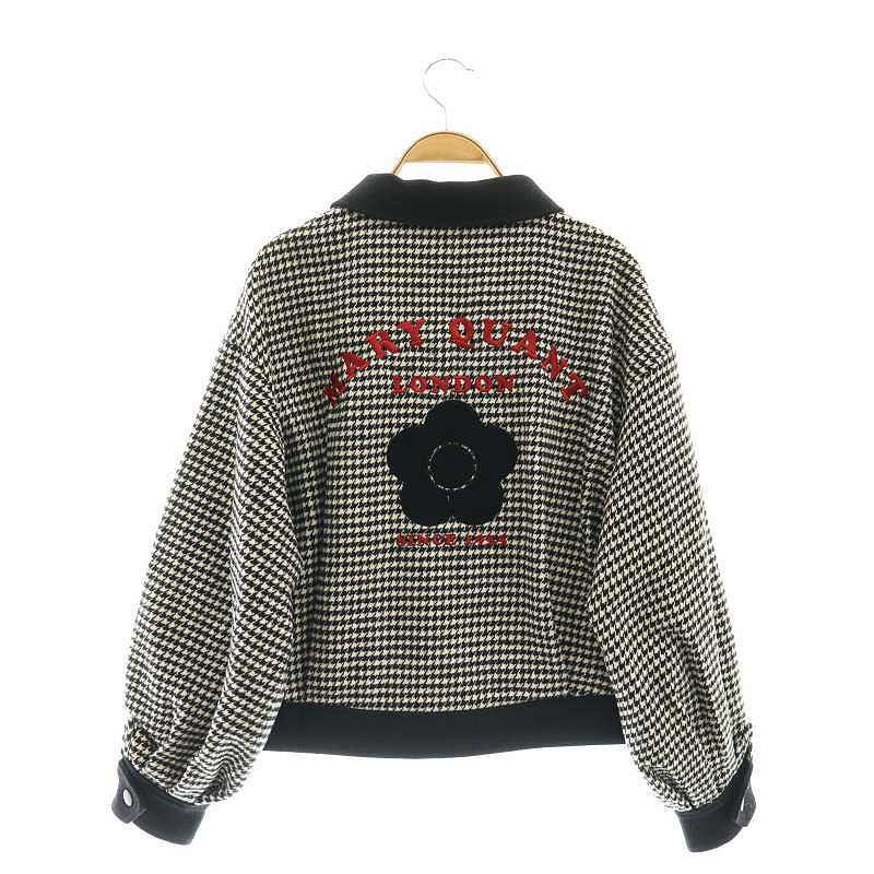 マリークワント MARY QUANT ラウンドロゴクロップド ブルゾン