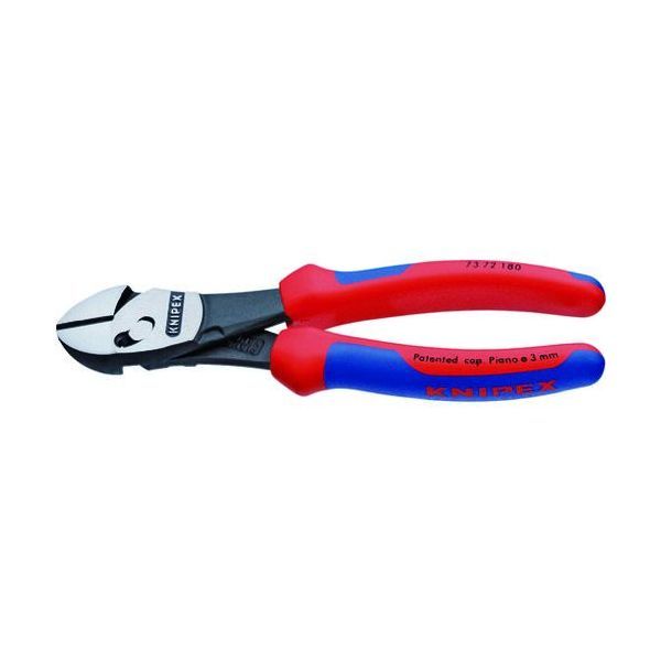 7営業日以内発送 ＫＮＩＰＥＸ社 クニペックス 7372180BK ツインフォースニッパー １８０ｍｍ 446-8759 沖縄離島販売不可