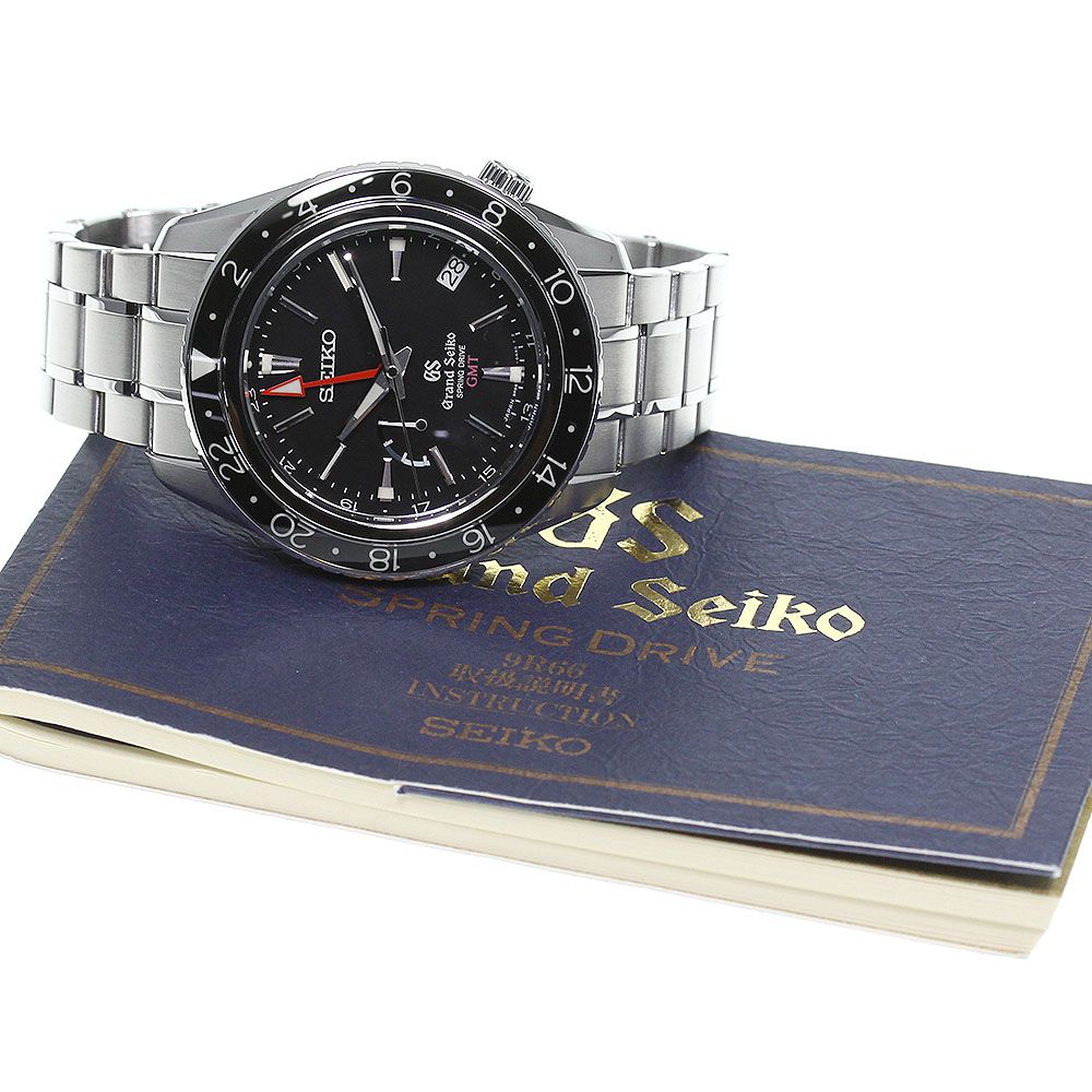 ☆良品【SEIKO】セイコー グランドセイコー パワーリザーブ GMT