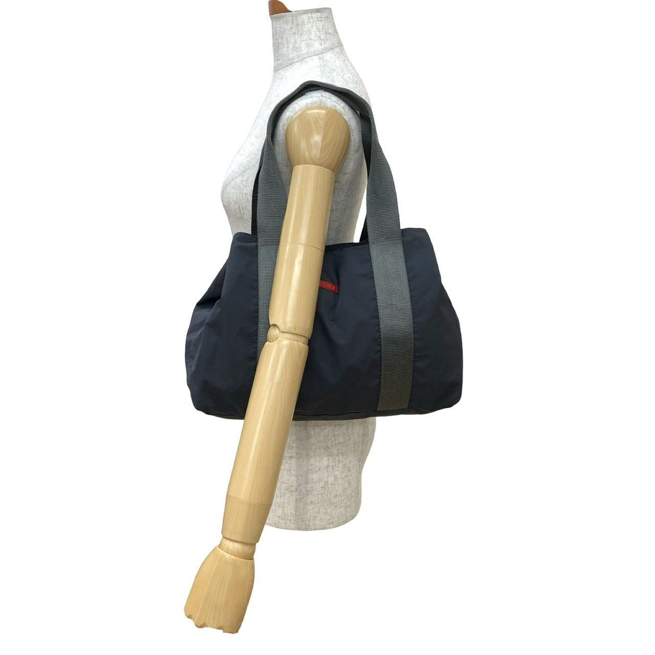極 美品 希少品 PRADA プラダ プラダスポーツ ロゴ 刻印 ラバー 