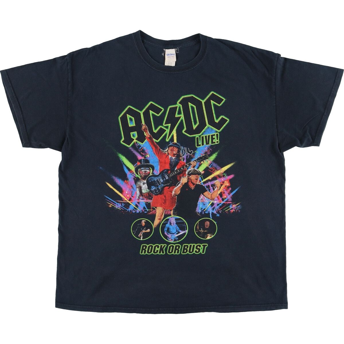 古着 ギルダン GILDAN AC/DC エーシーディーシー バンドTシャツ バンT メンズXL/eaa460226