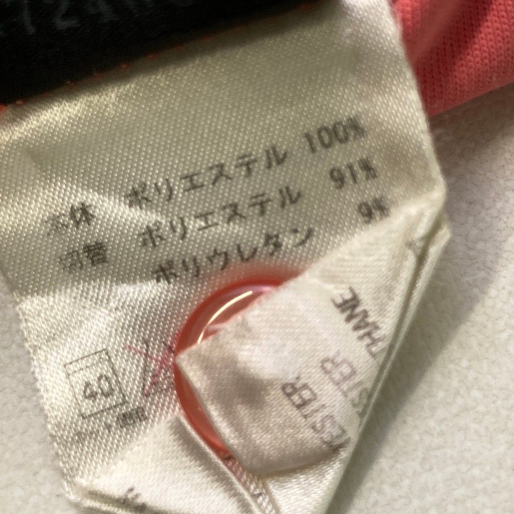 サイズ：L OAKLEY オークリー 半袖ポロシャツ スカル総柄 ピンク