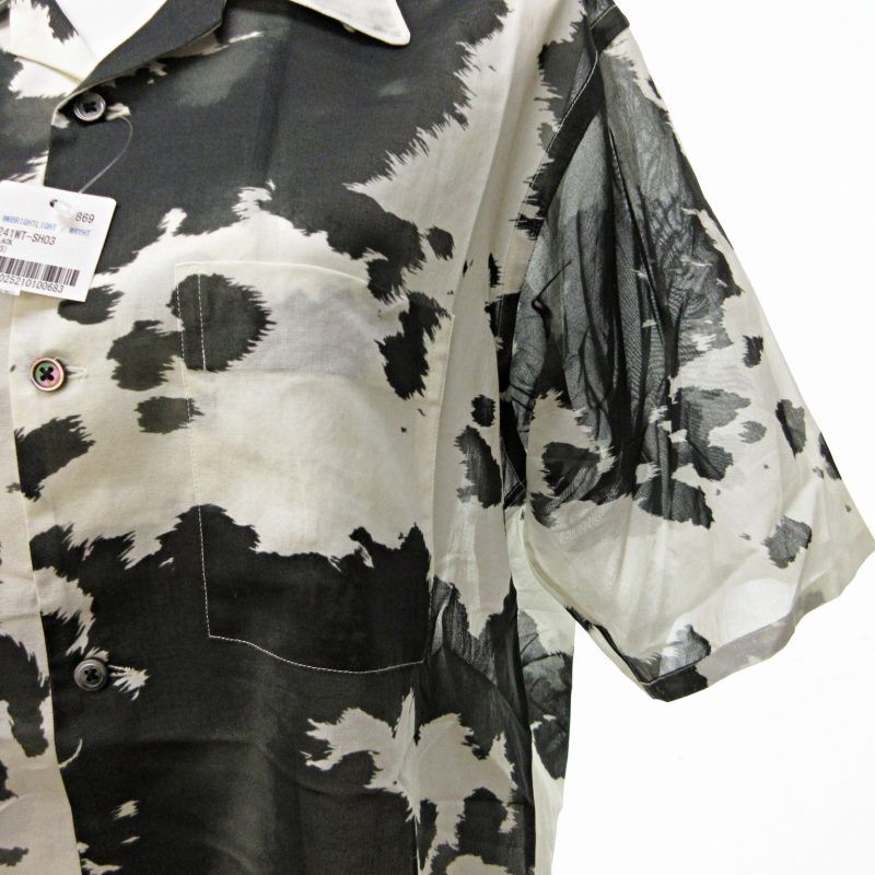 ライト WRYHT 24SS タグ付 シアー シャツ ブラウス オールドジョー  