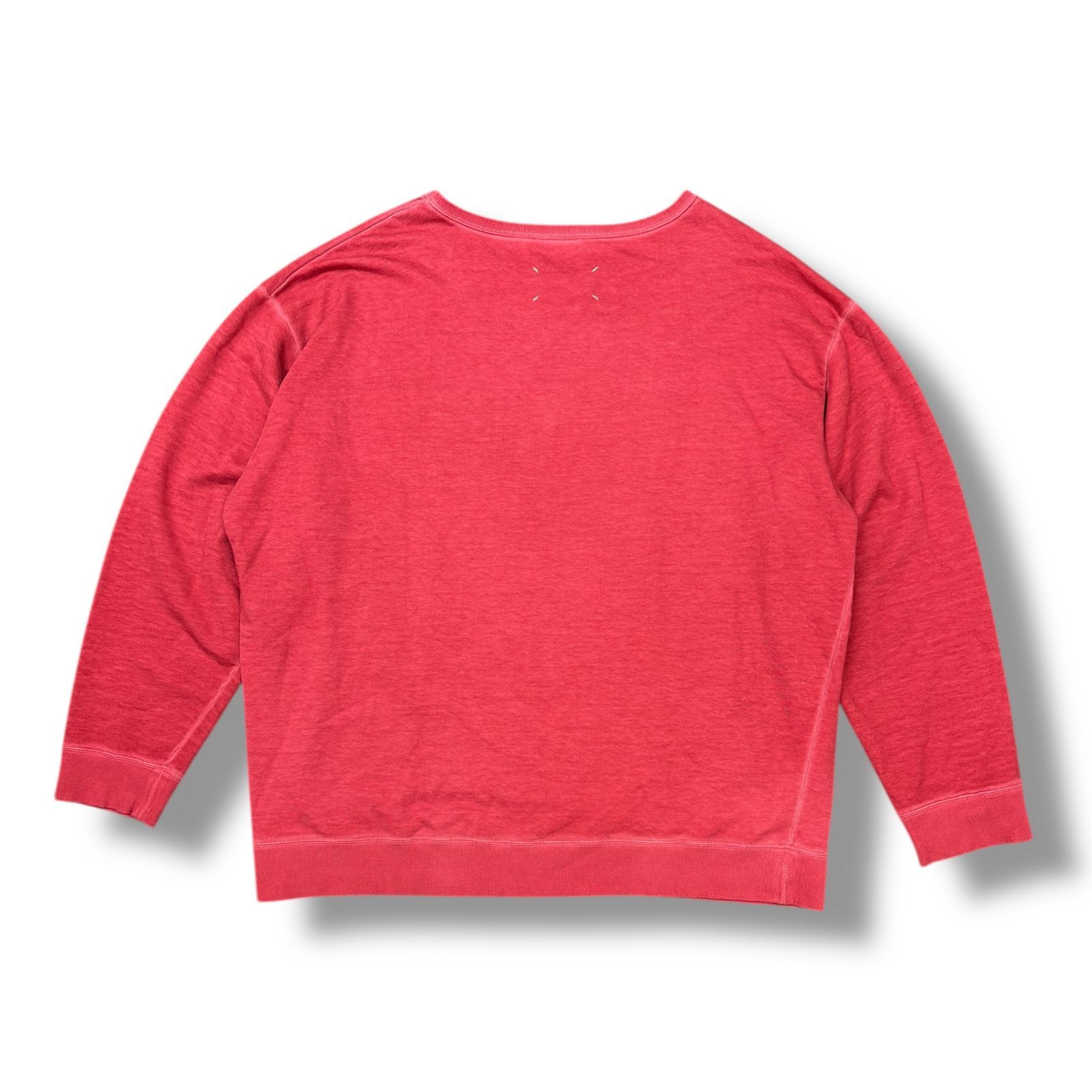 マルジェラmargiela プリントオーバーサイズスウェットトレーナー