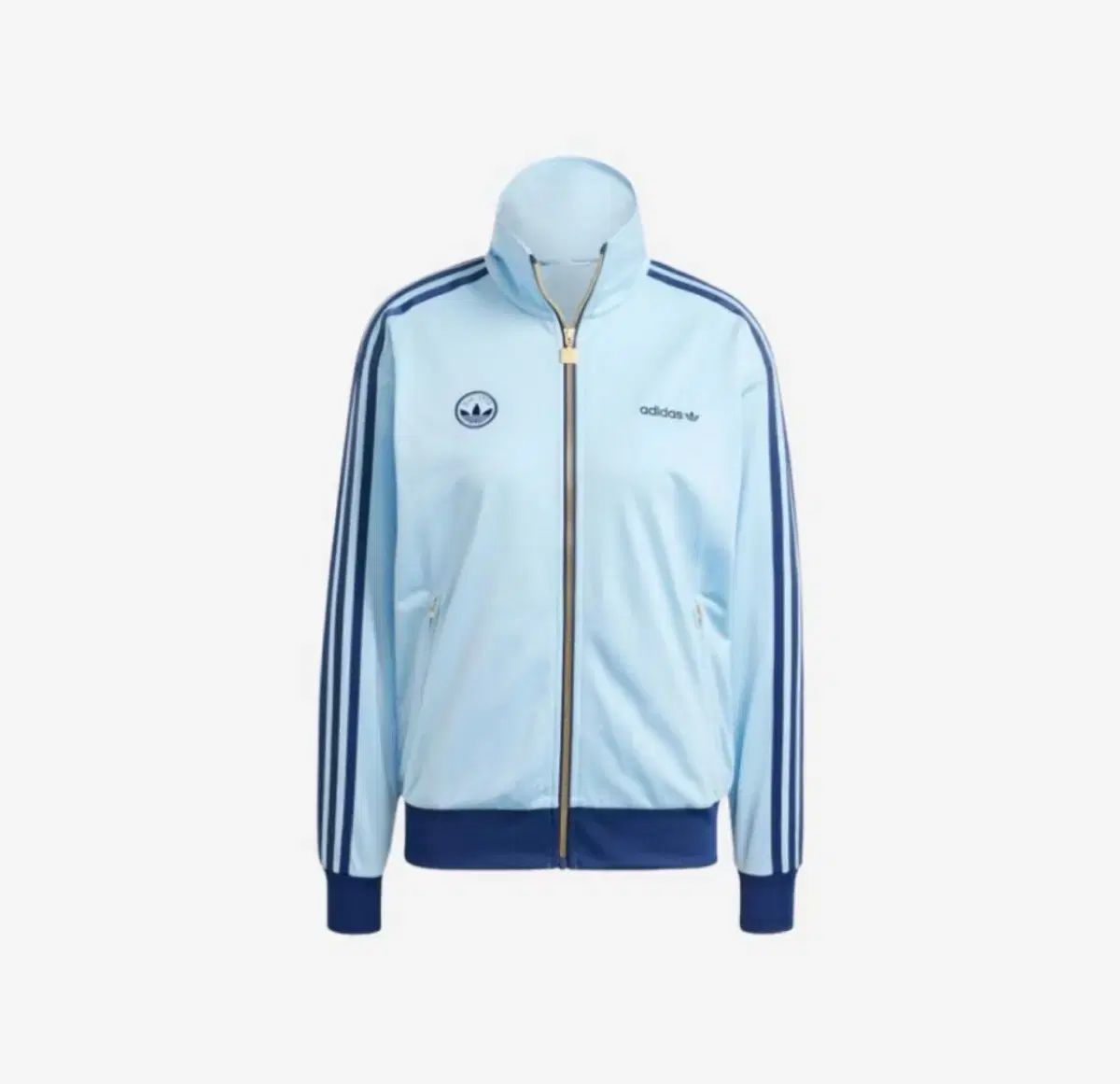 アディダスオリジナルス トラックジャケット S ブルー ファイヤー