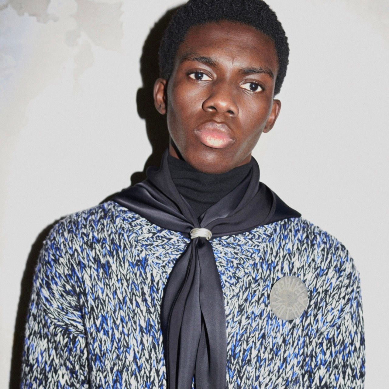 Jil Sander Jumping MAN プリントシルクスカーフ JIL SANDER ジル