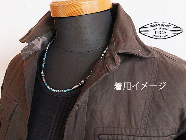 ビーズ ネックレス