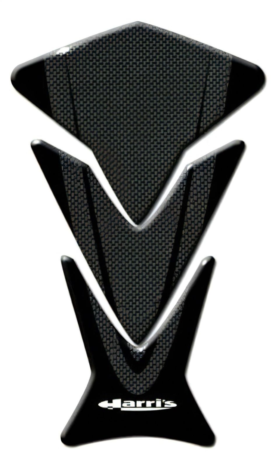 【新着商品】パズルタンクプロテクター カーボンプリント/ブラック HARRIS ariete(アリート) 12970 バイク オートバイ