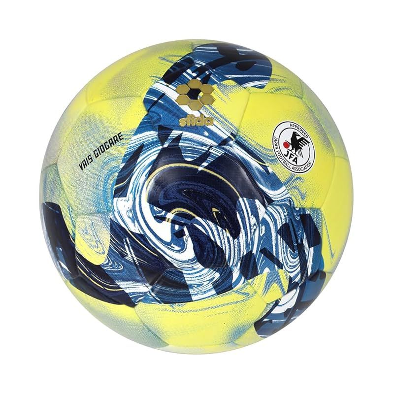 【JFA検定球 サッカーボール4号球】 VAIS GIOCARE JR SB-23VG03 yellow 1