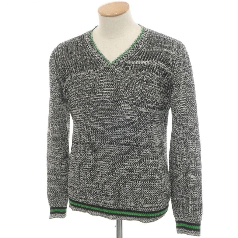 中古】ロベルトコリーナ ROBERTO COLLINA コットン Vネック プル