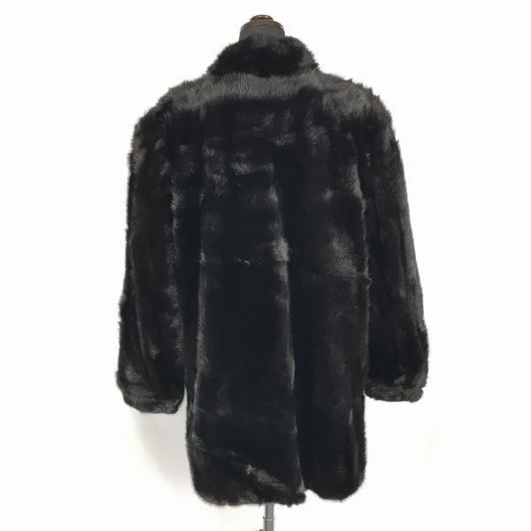 肉厚◎/総丈95 シルバーフォックス ファーコート XL リアルファー 毛皮 肉厚◎/総丈95 シルバーフォックス ファーコート XL リアル