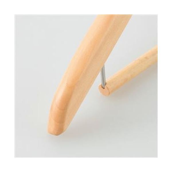 まとめ ニーズ 木製ハンガー 1箱 10本 ×10セット