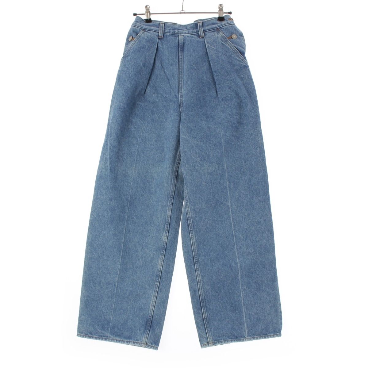 ドゥロワー コットン ロゴ刺繍 ウォッシュ加工 バイオワイド セーラー  