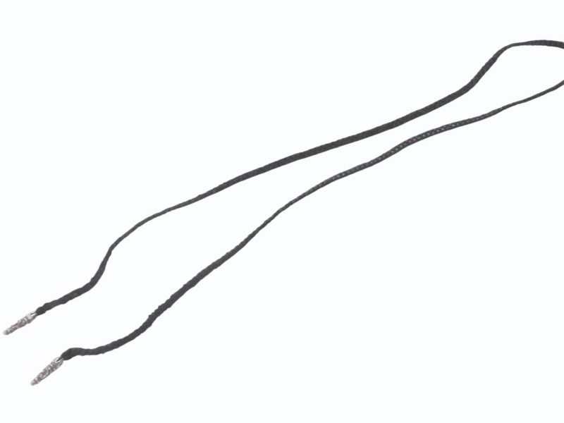 CHROME HEARTS クロムハーツ ボロチップ レザーブレード ネックレス 全長約93cm 重量約12.8g シルバー925 レザー 4b007263