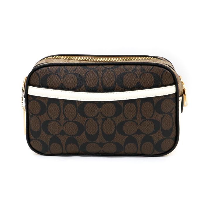 コーチ COACH ショルダーバッグ レザー PVC シグネチャー C1767 カメラ