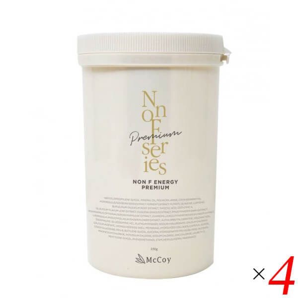 ノンF エナジープレミアム 650g 4個セット McCoy - メルカリ ノンF エナジープレミアム 650g 4個セット McCoy - メルカリ