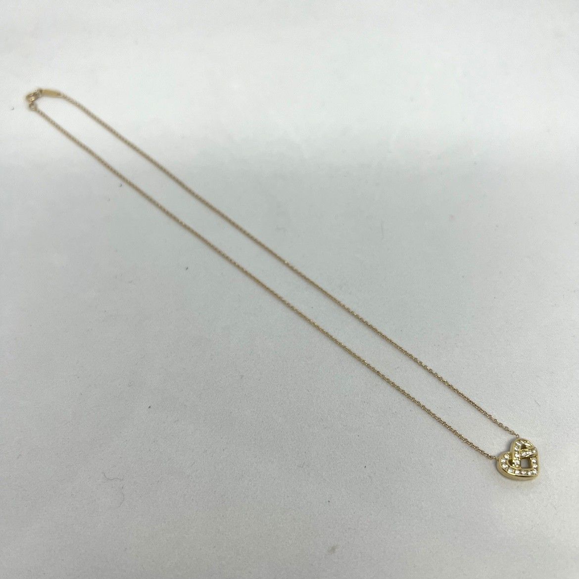 中古】 Tiffany&Co. (ティファニー) ハート ダイヤモンドネックレス 750YG 中古】 Tiffany&Co. (ティファニー) ハート ダイヤモンドネックレス 750YG