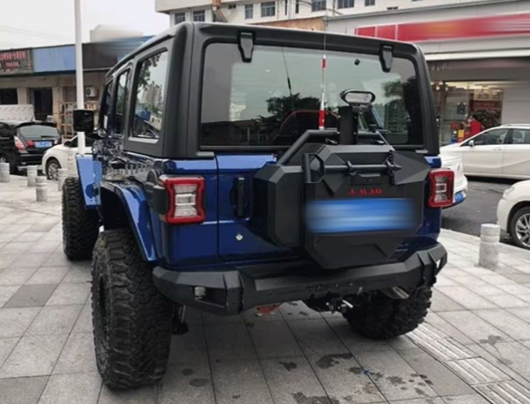 JEEP ジープ JL ラングラー リアタイヤ キャリア ボックス ツールボックス 背面 工具箱 タイヤレス リアゲート ステンレス製