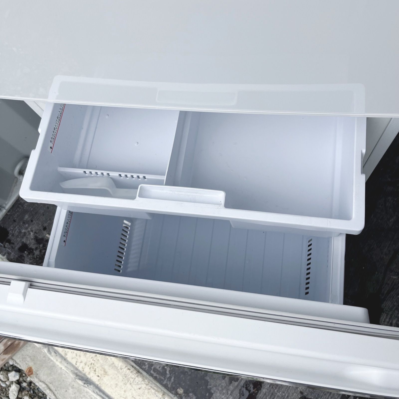 34取付無料！三菱自動製氷機搭載！高性能クリスタルホワイト3ドア