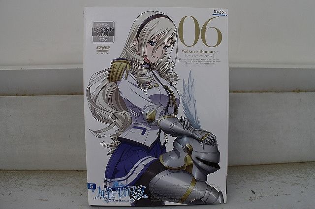 DVD ワルキューレロマンツェ 全6巻 ※ケース無し発送 レンタル落ち ZW1886
