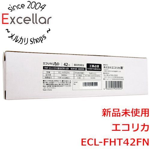 bn:3] エコリカ FHT型LEDランプ ECL-FHT42FN 昼白色